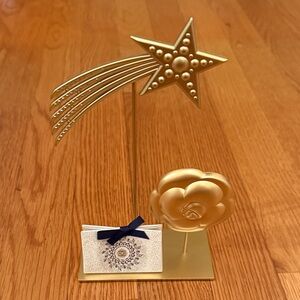 CHANEL Gold Star and Camellia Display